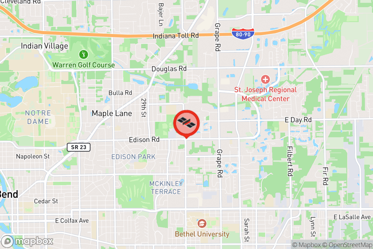 Static map screenshot of the place