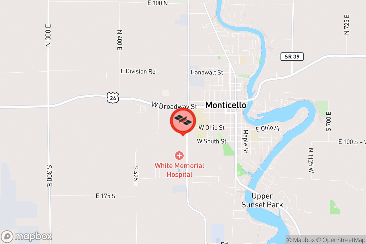 Static map screenshot of the place