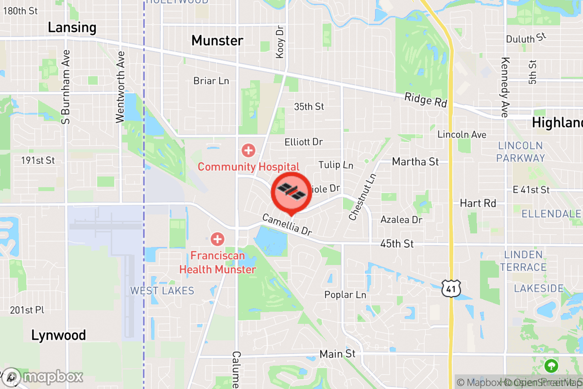 Static map screenshot of the place