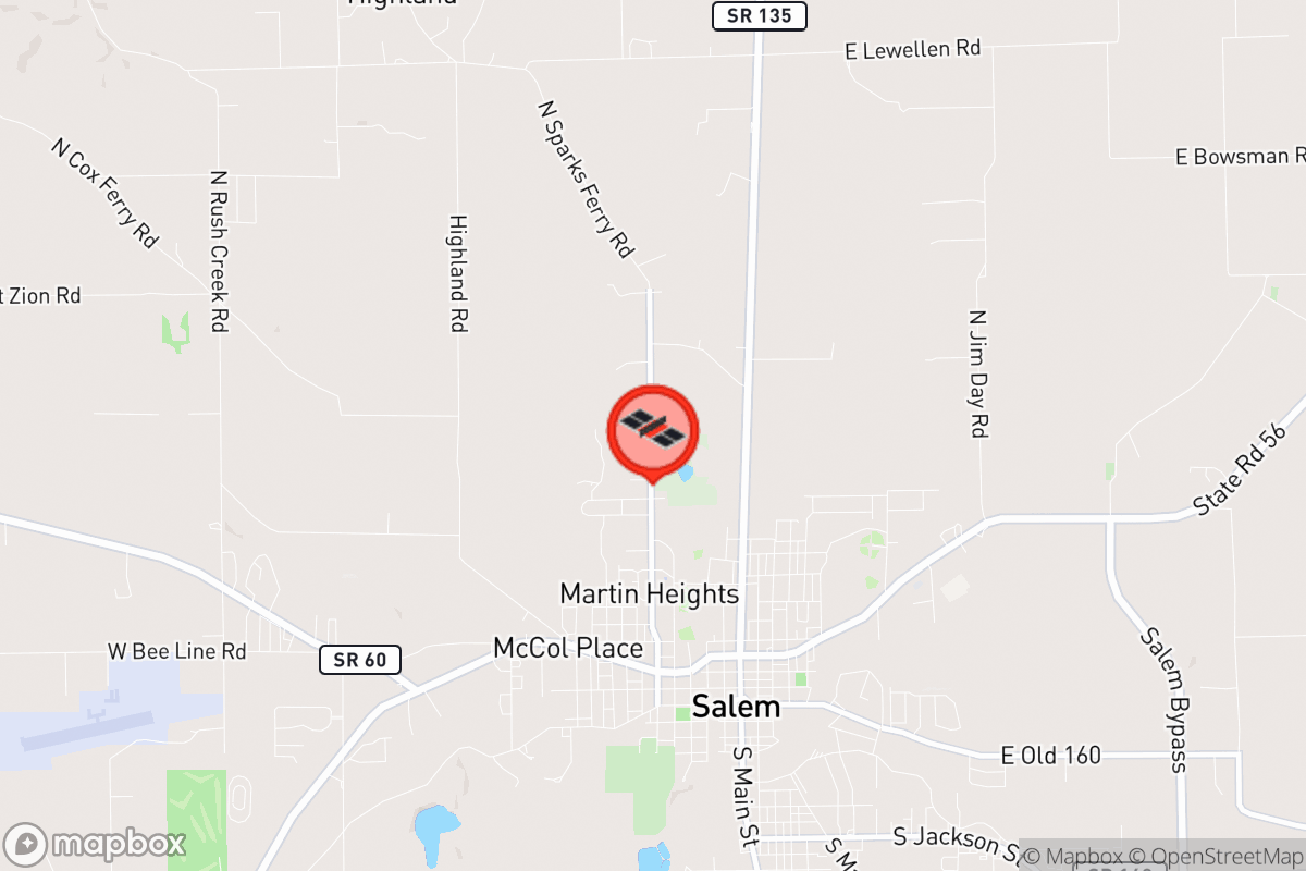 Static map screenshot of the place