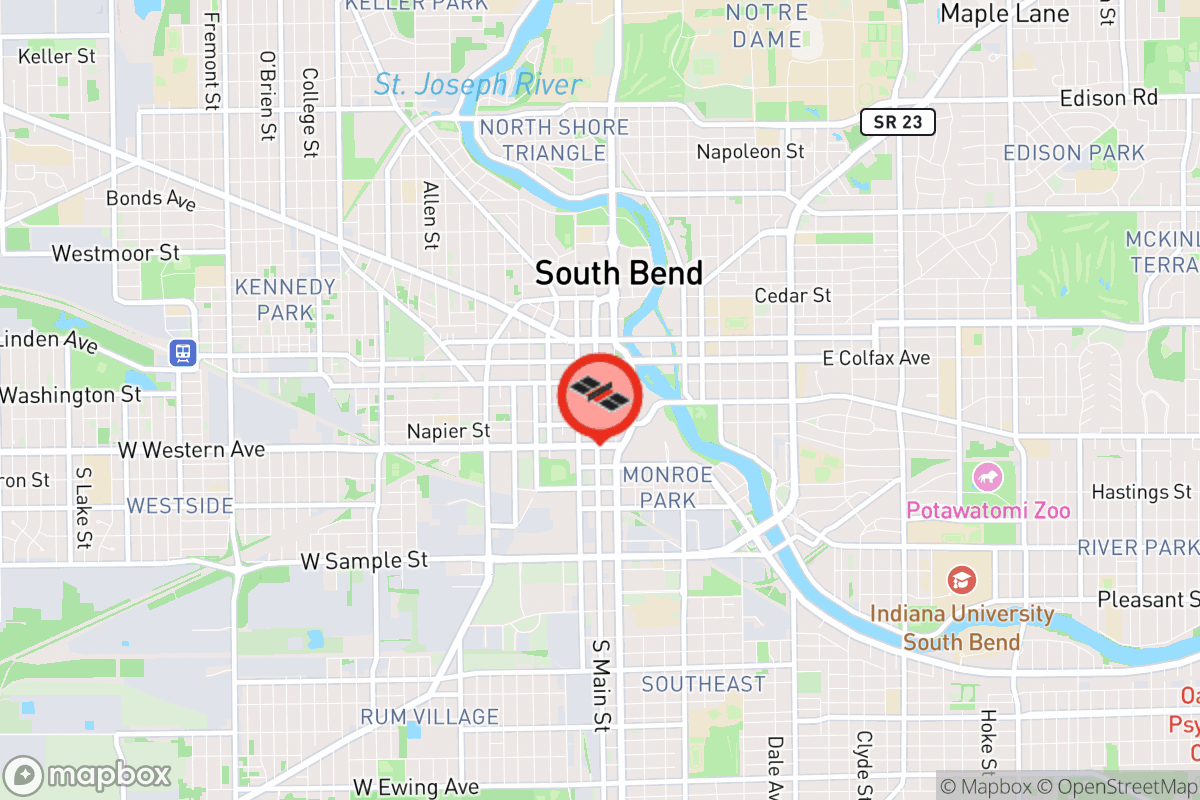 Static map screenshot of the place