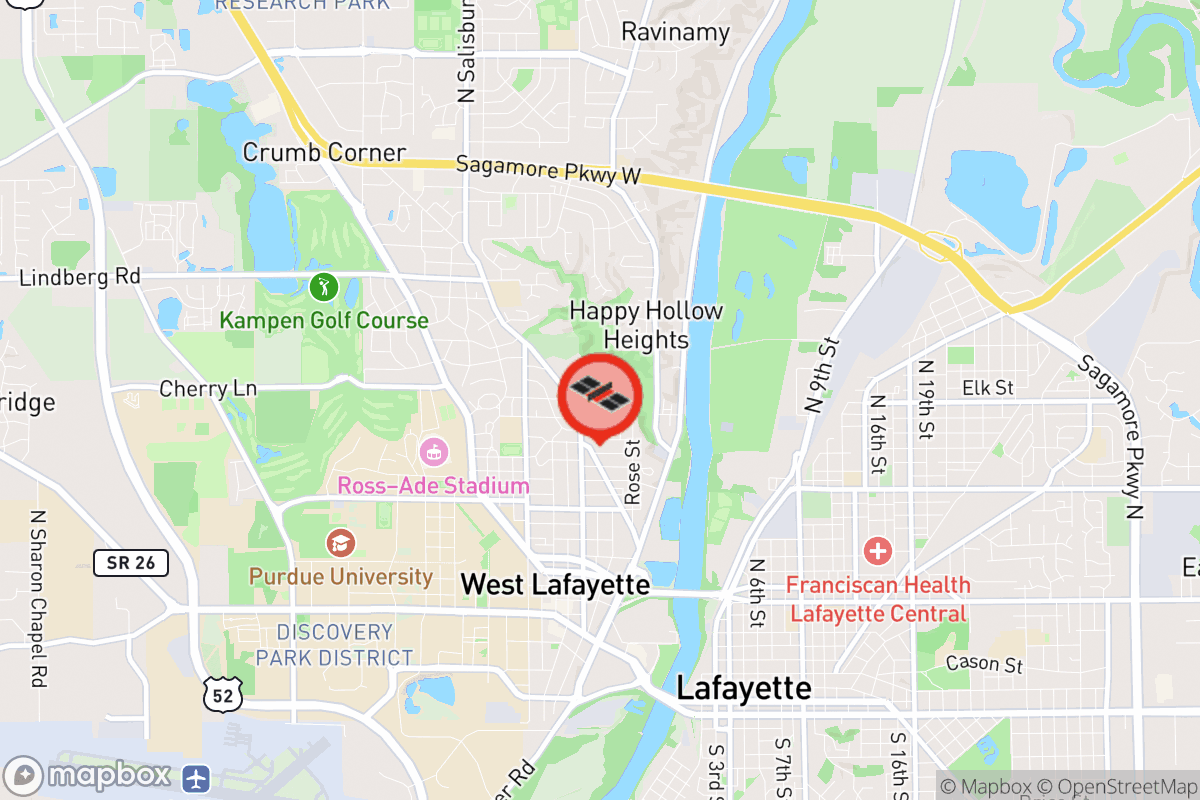 Static map screenshot of the place