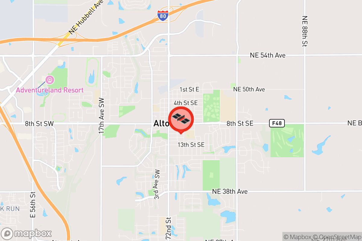 Static map screenshot of the place