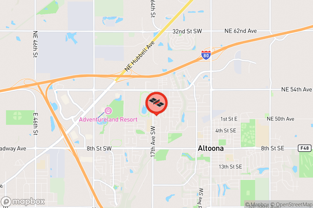 Static map screenshot of the place