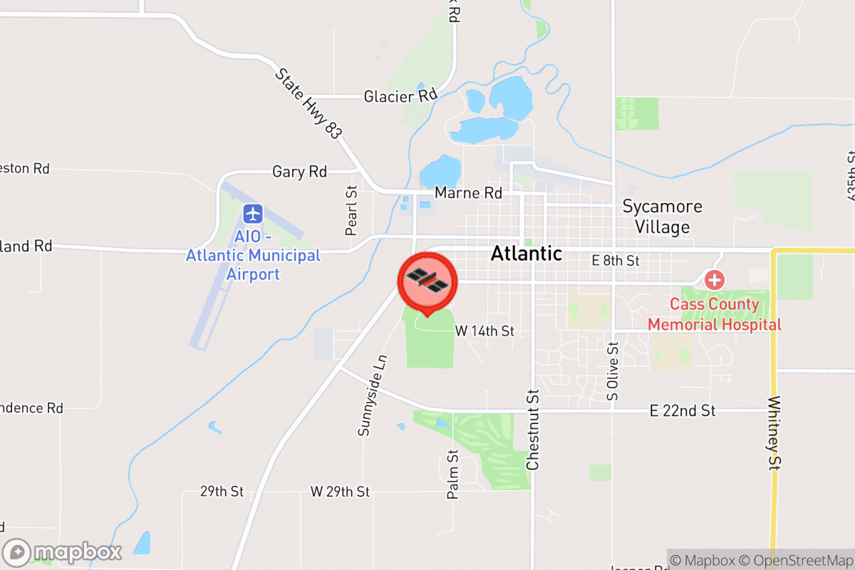 Static map screenshot of the place