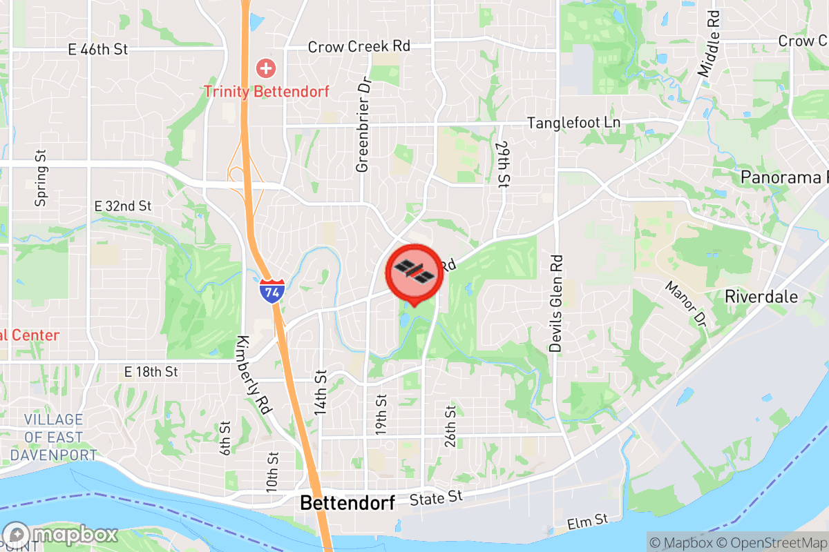 Static map screenshot of the place