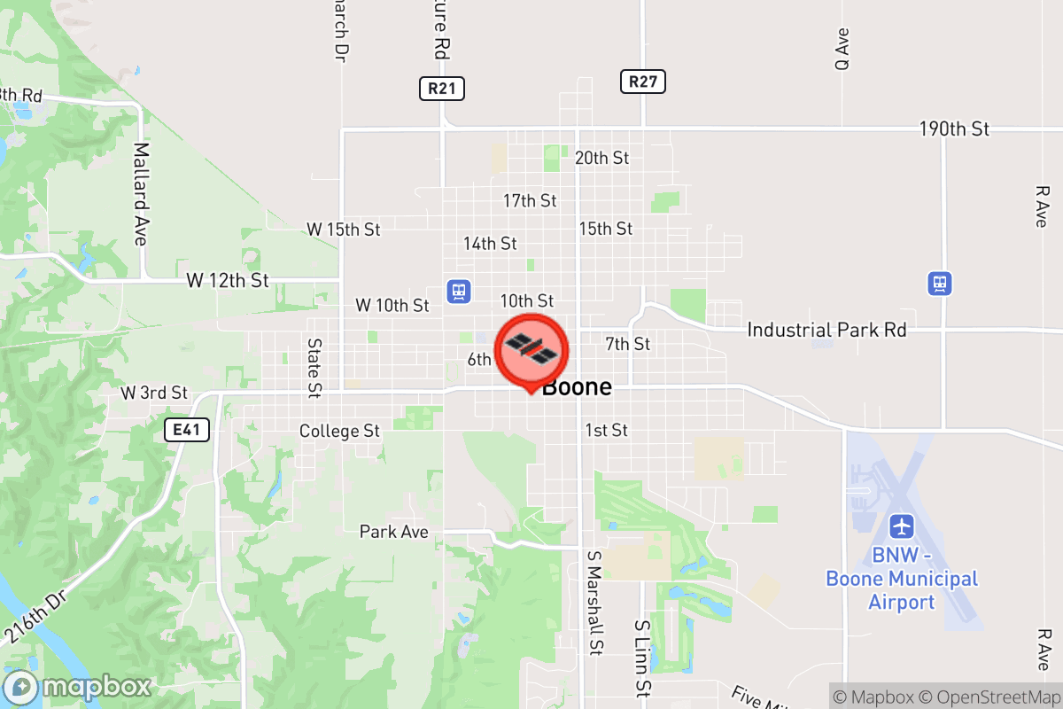 Static map screenshot of the place