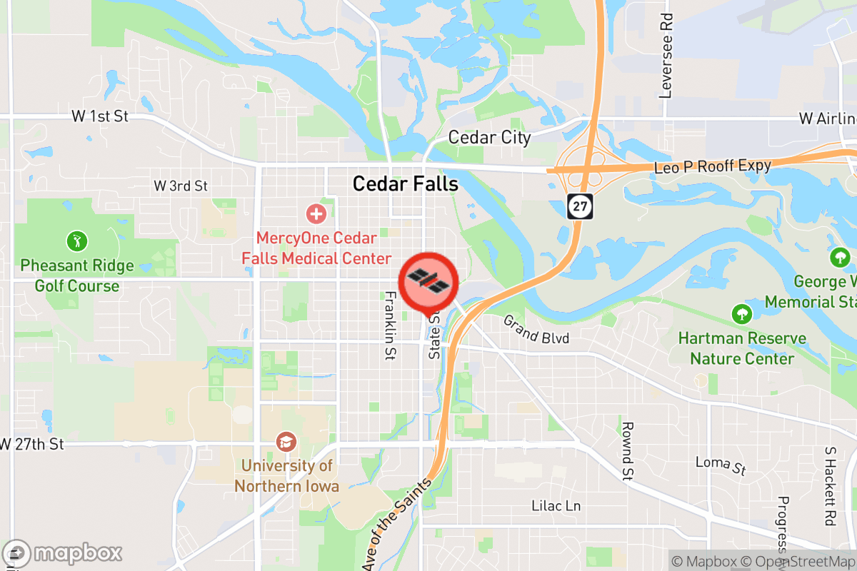 Static map screenshot of the place