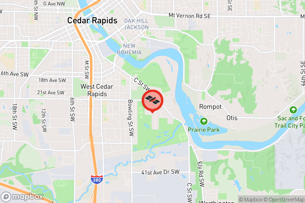 Static map screenshot of the place