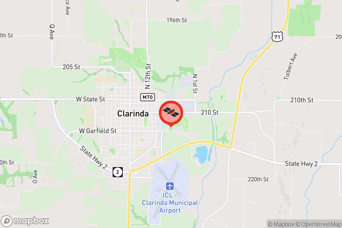 Static map screenshot of the place