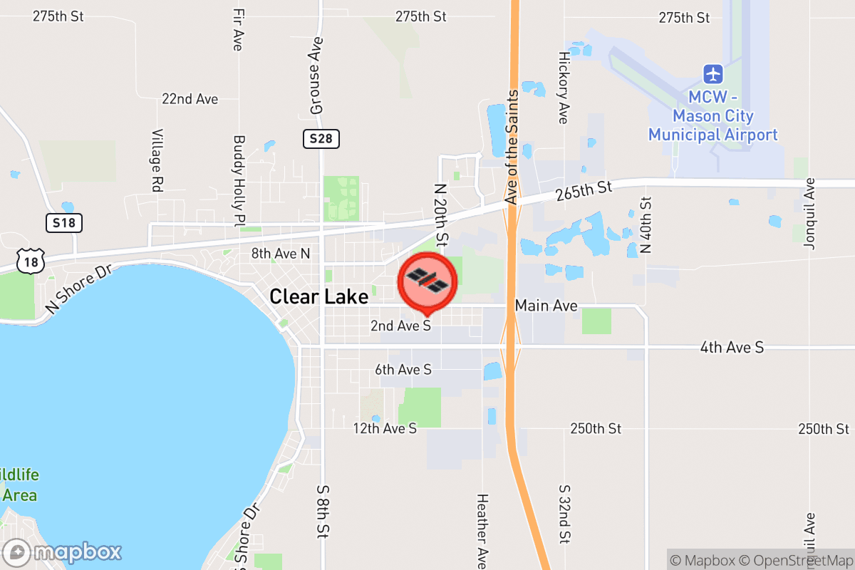 Static map screenshot of the place