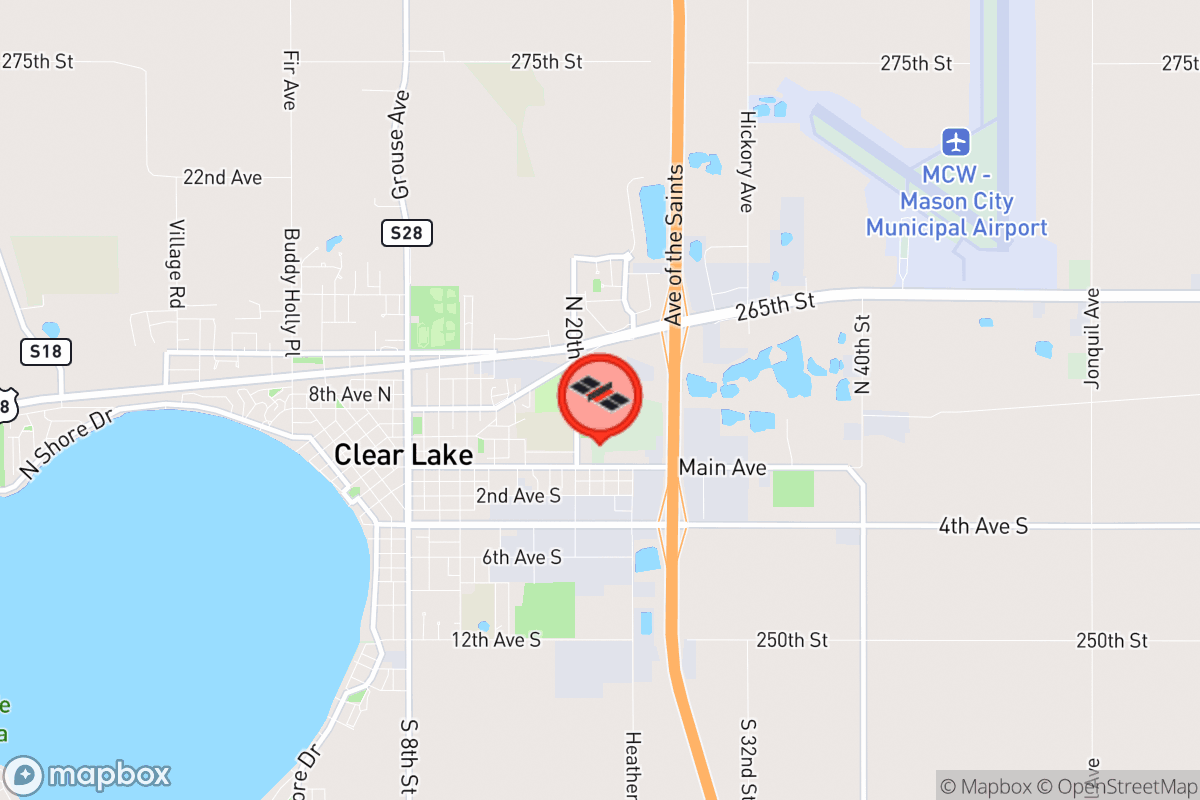 Static map screenshot of the place