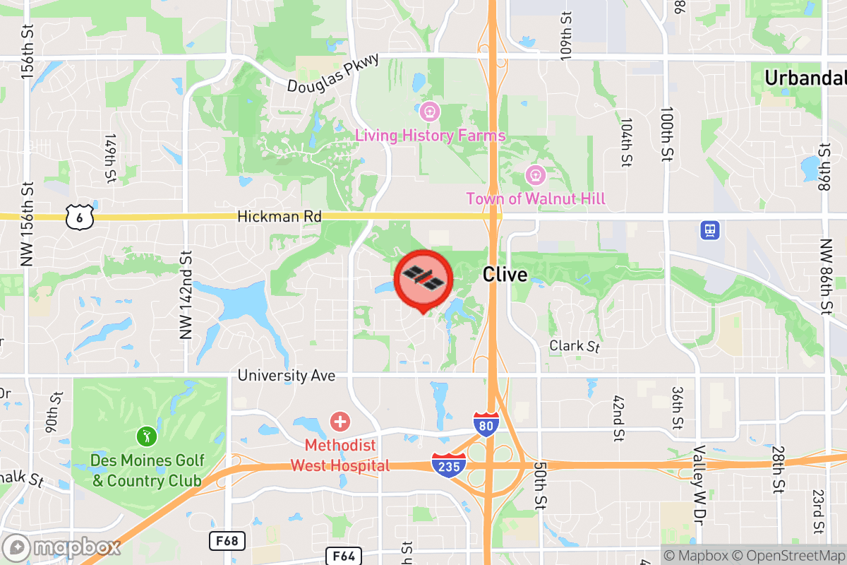 Static map screenshot of the place