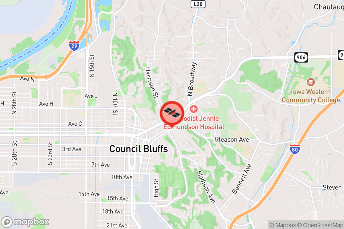 Static map screenshot of the place