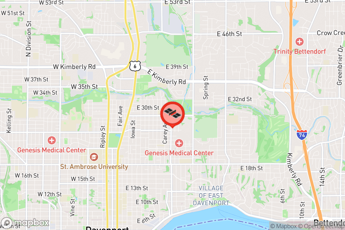 Static map screenshot of the place