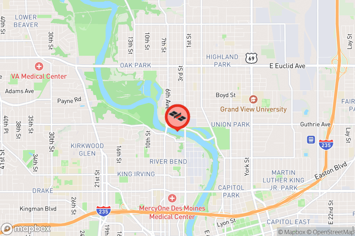 Static map screenshot of the place