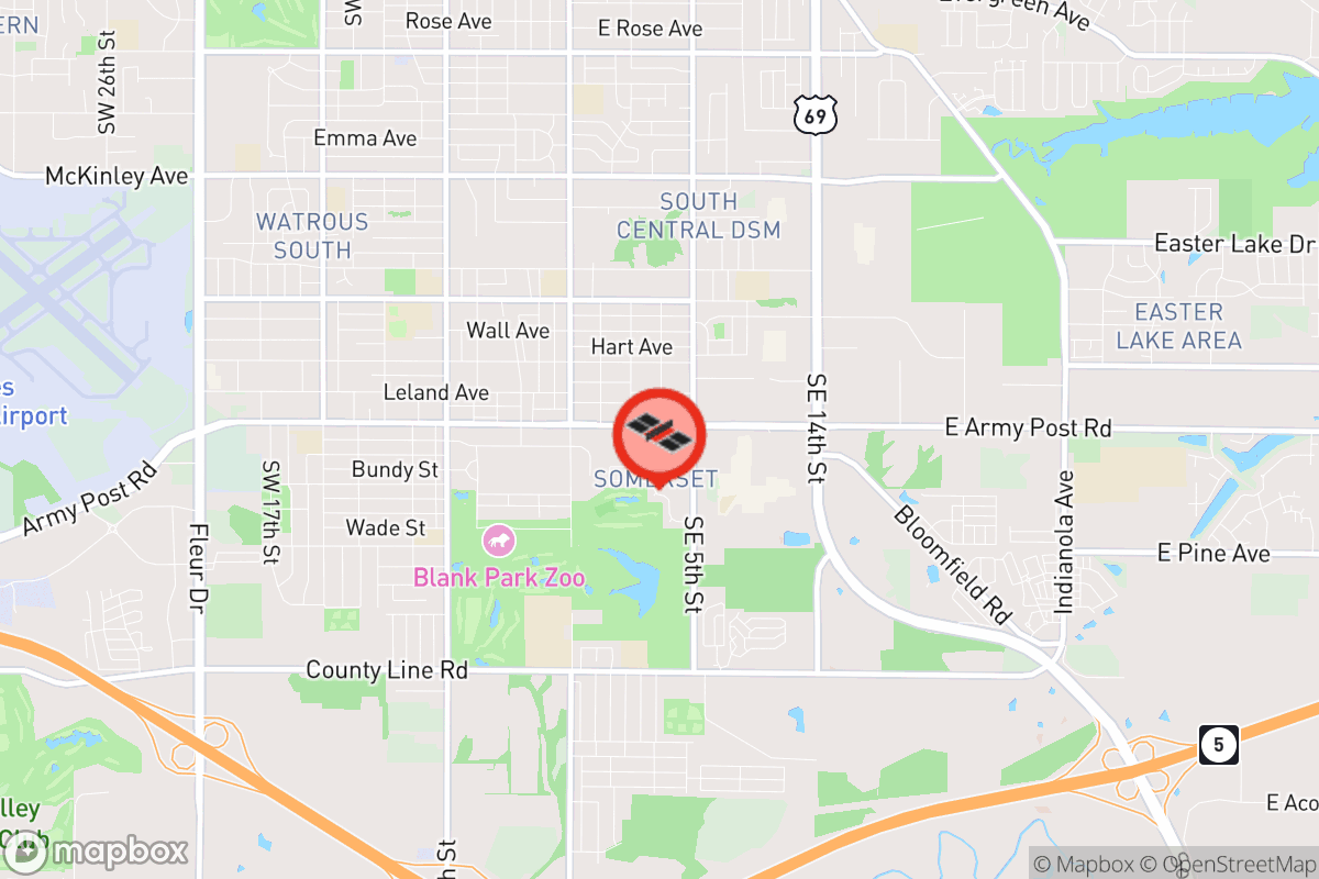 Static map screenshot of the place