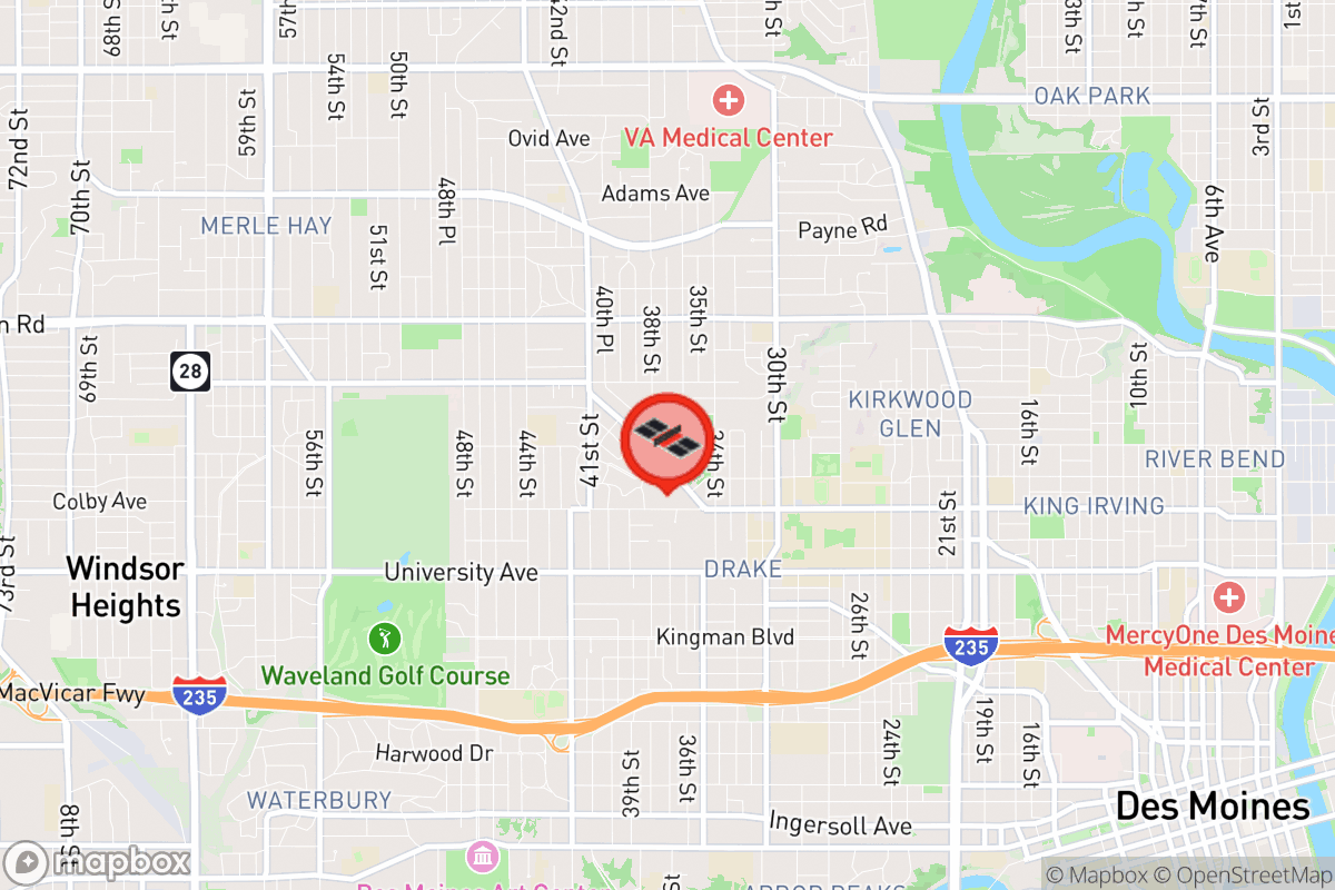 Static map screenshot of the place