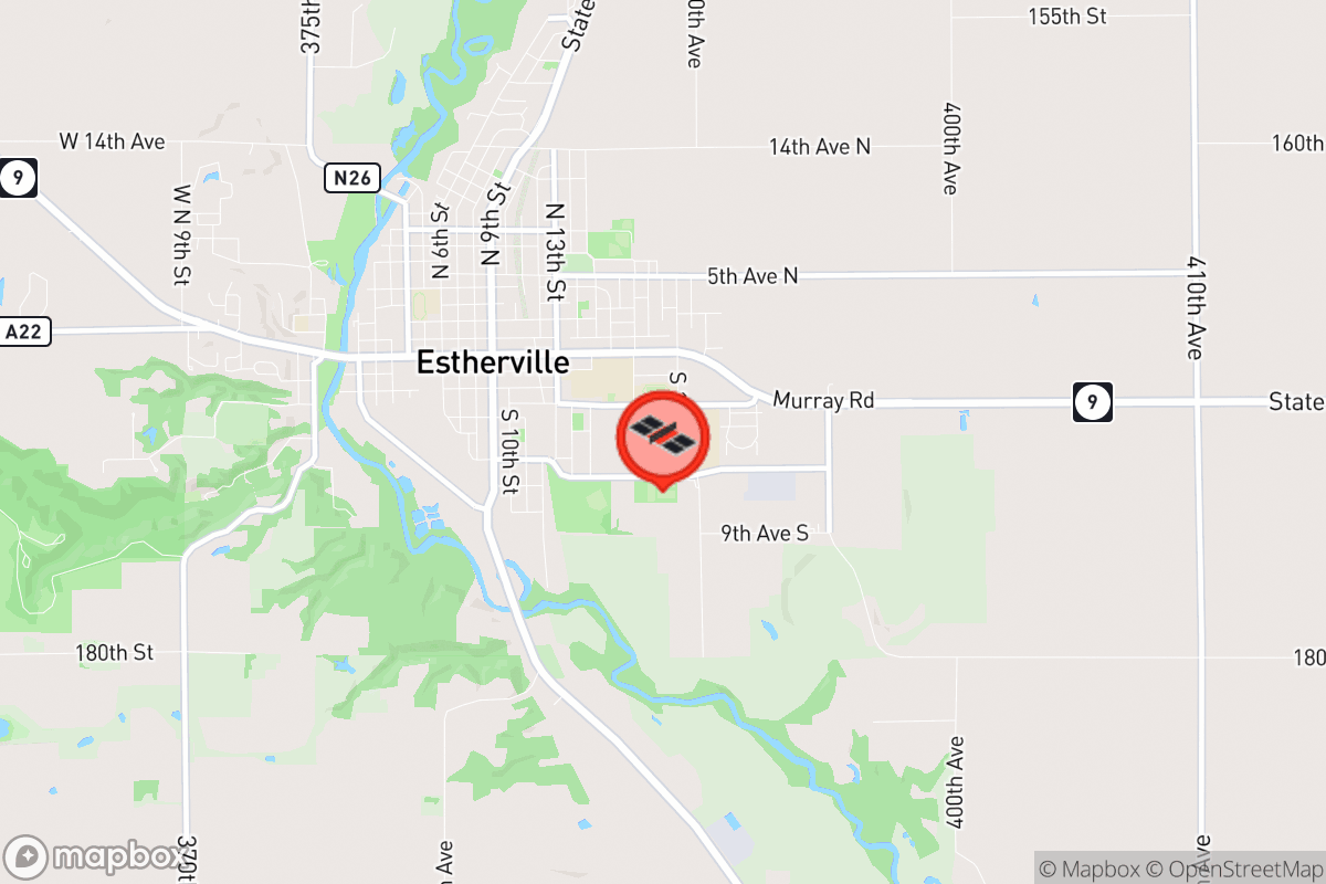 Static map screenshot of the place