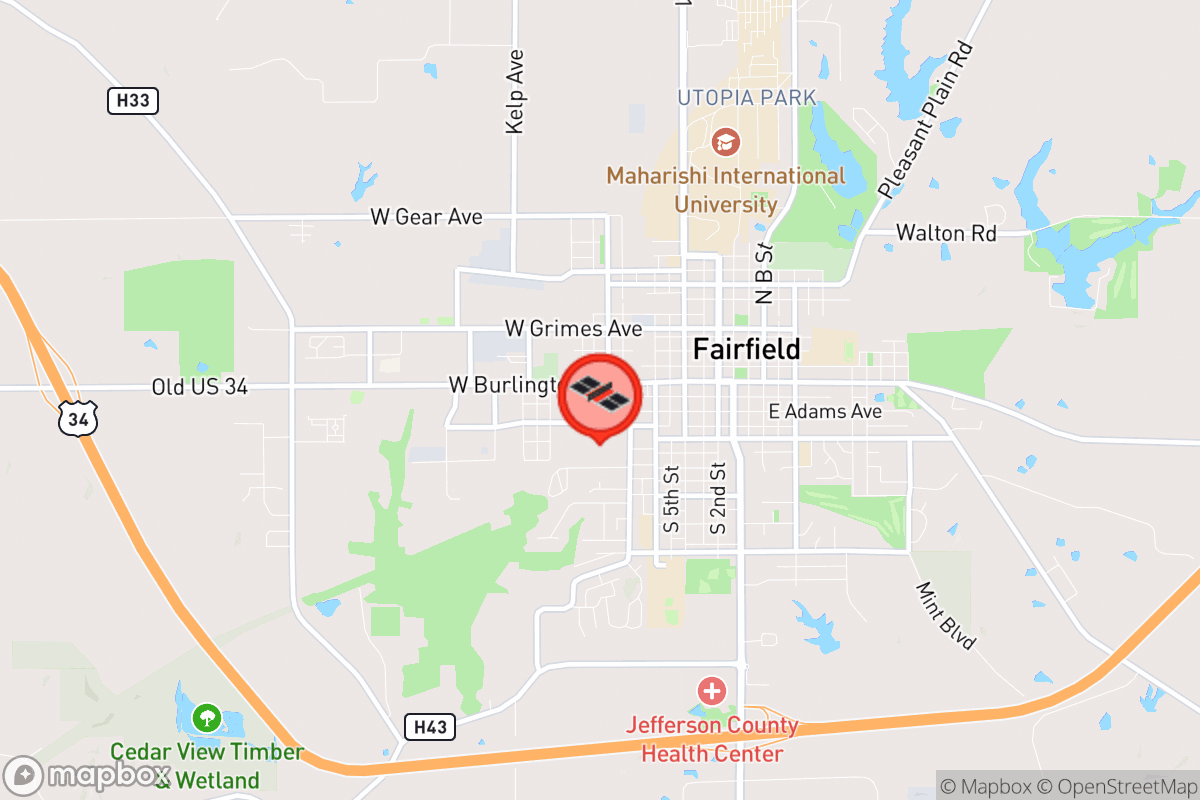 Static map screenshot of the place