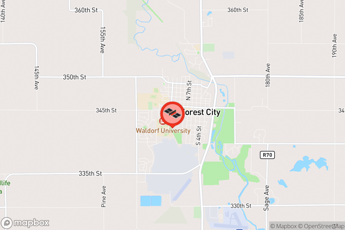 Static map screenshot of the place