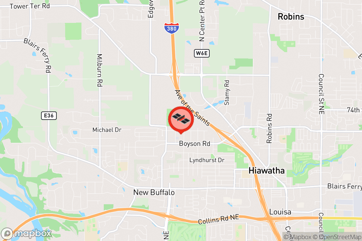 Static map screenshot of the place