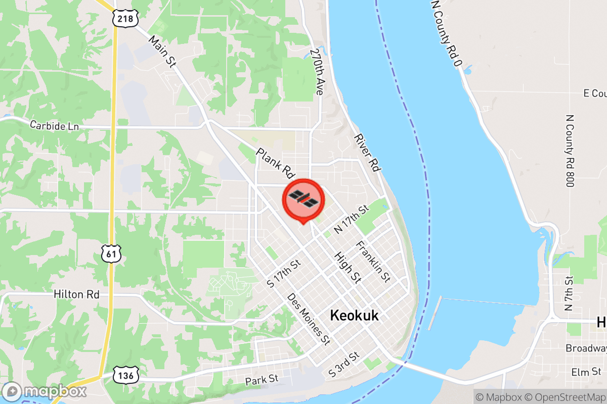 Static map screenshot of the place