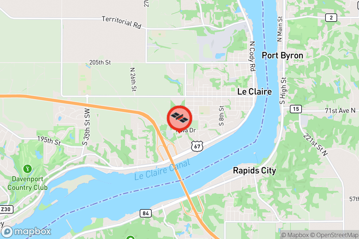 Static map screenshot of the place