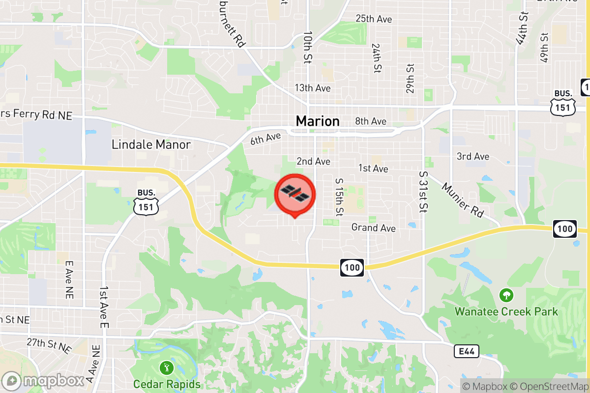 Static map screenshot of the place