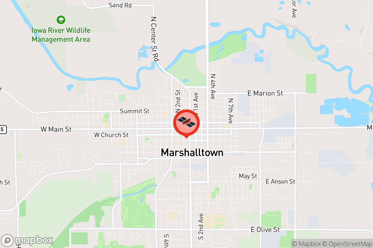 Static map screenshot of the place