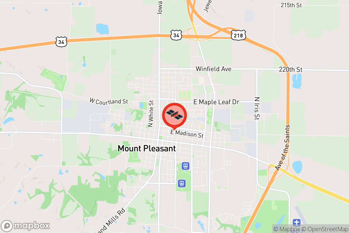 Static map screenshot of the place