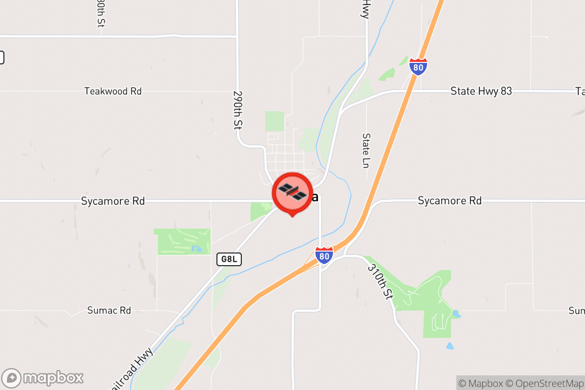 Static map screenshot of the place