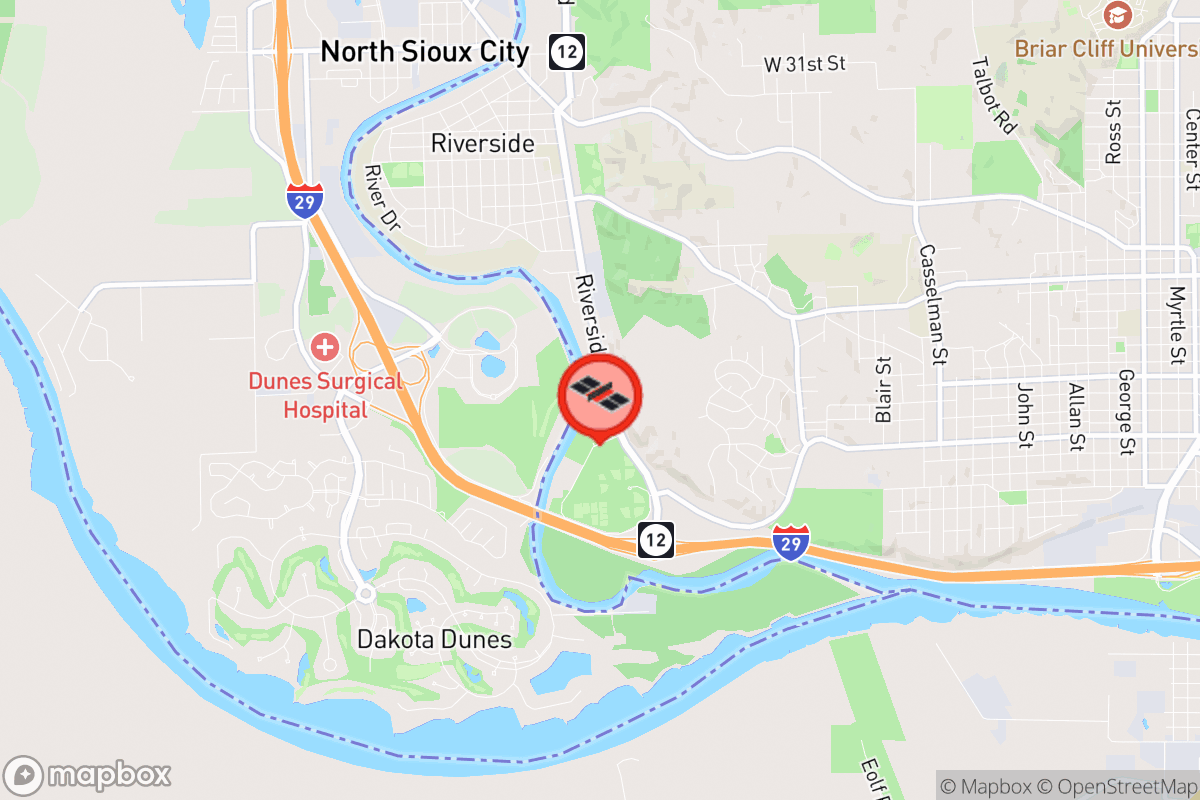 Static map screenshot of the place