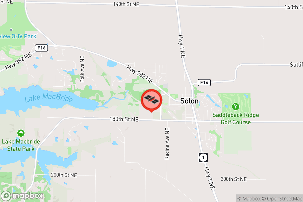 Static map screenshot of the place