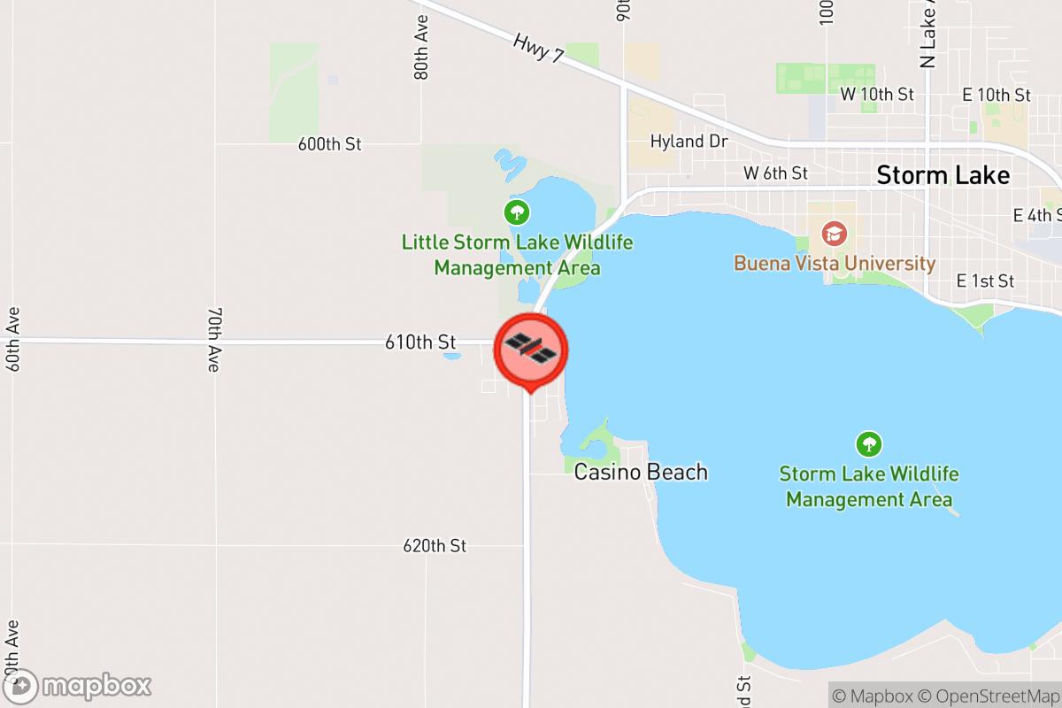 Static map screenshot of the place