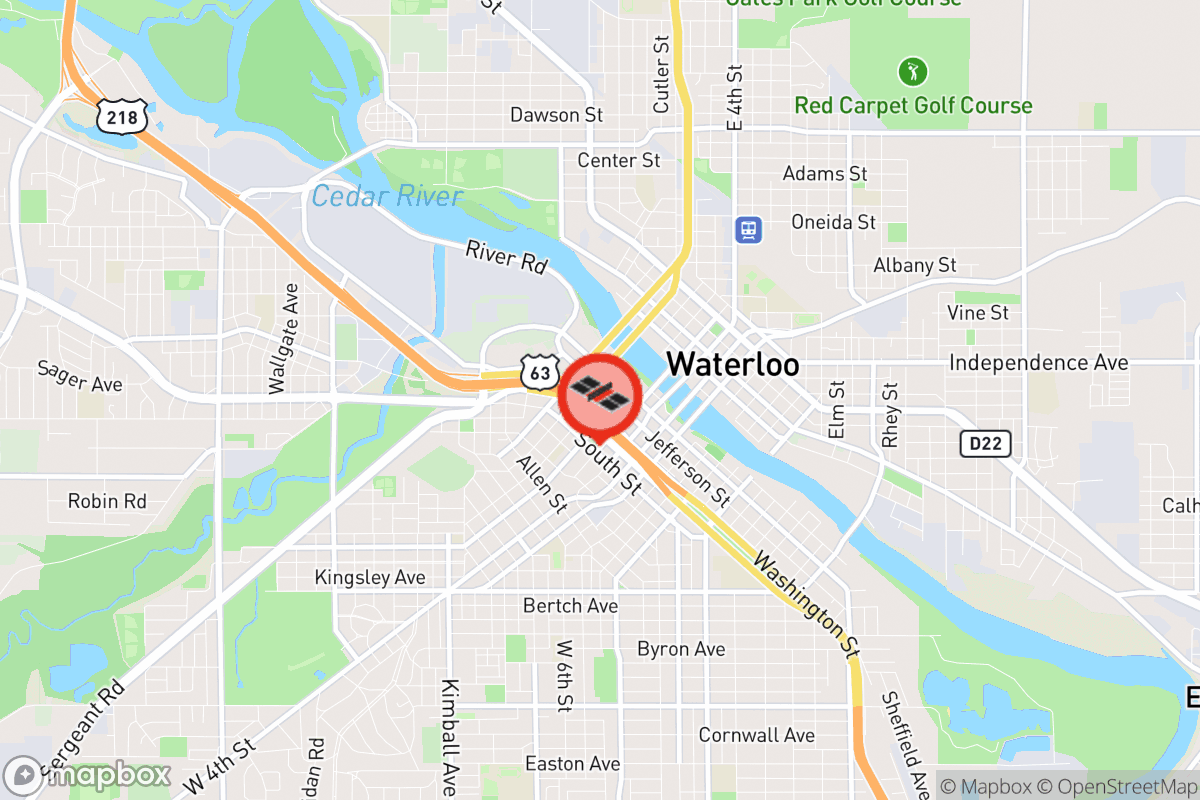 Static map screenshot of the place