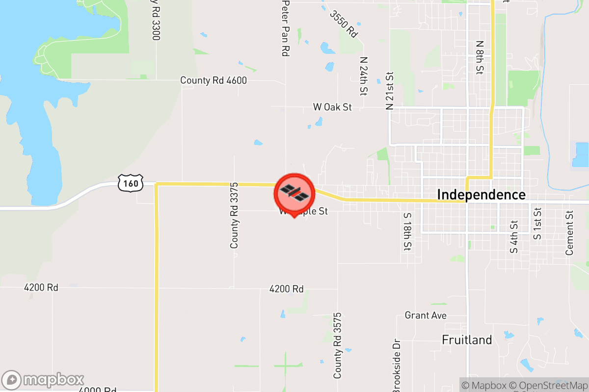 Static map screenshot of the place