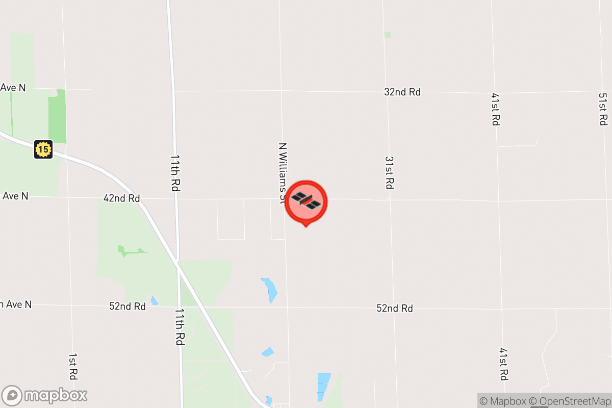 Static map screenshot of the place