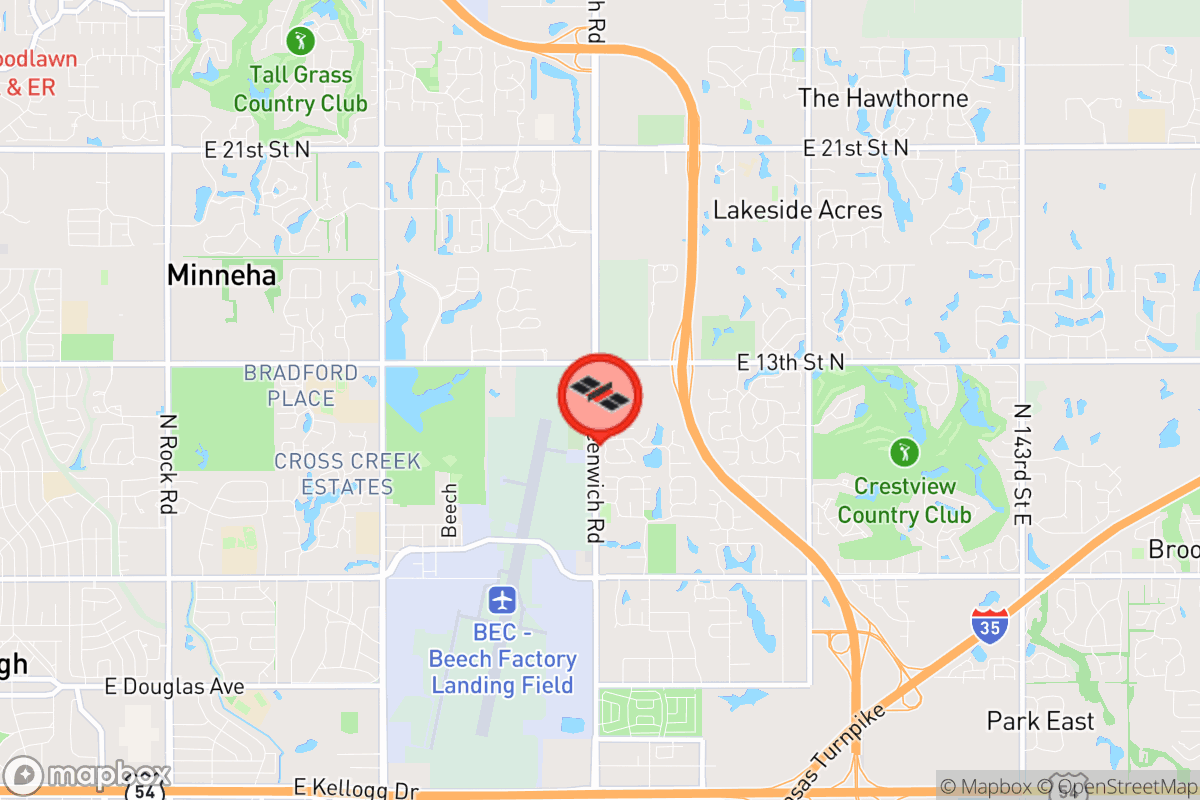 Static map screenshot of the place