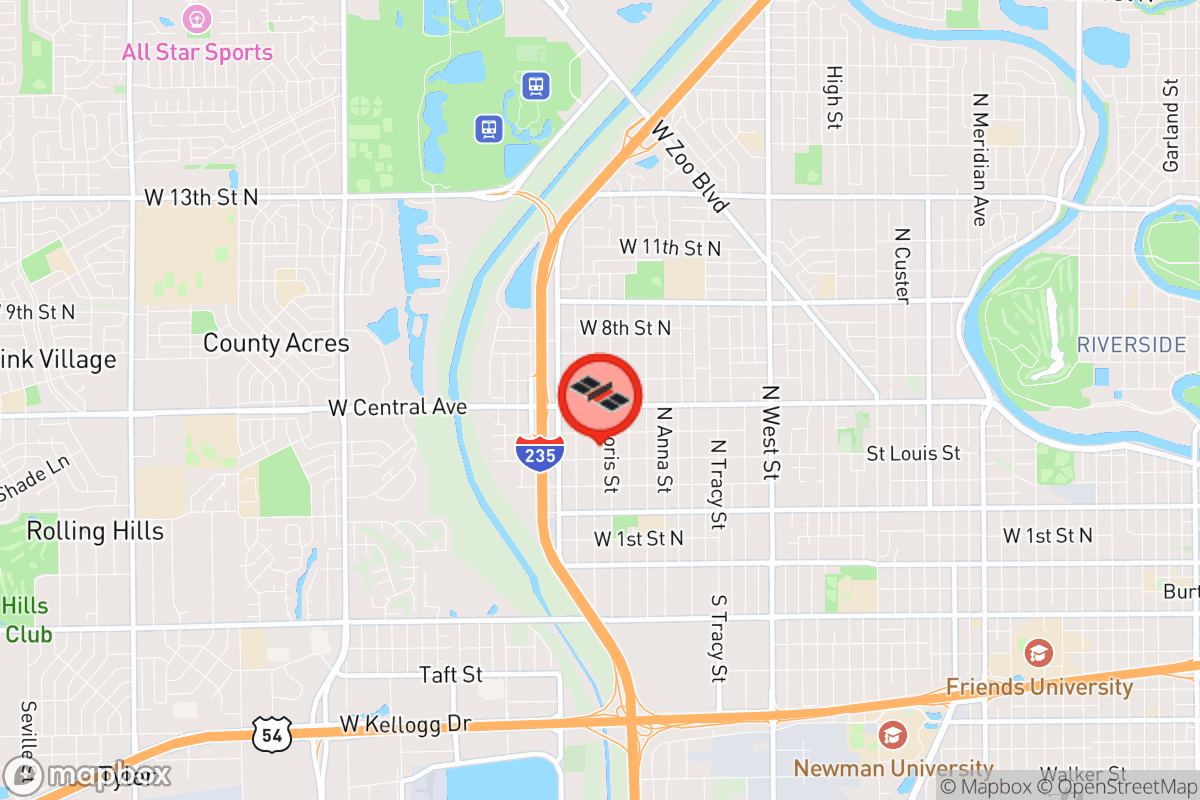 Static map screenshot of the place