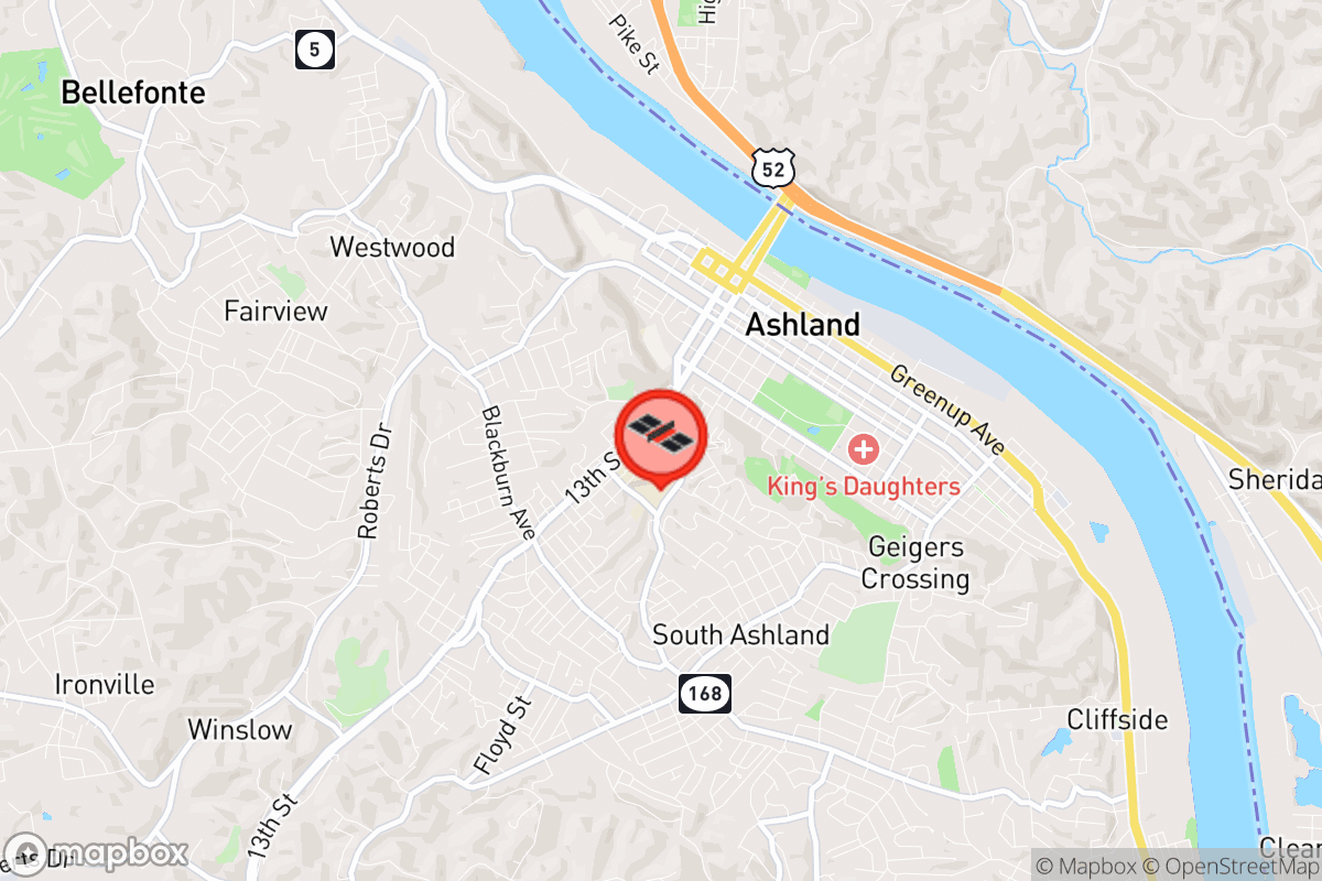 Static map screenshot of the place