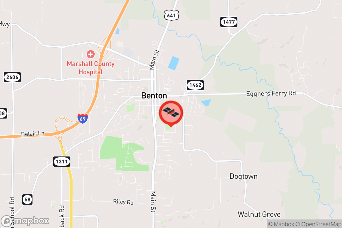 Static map screenshot of the place