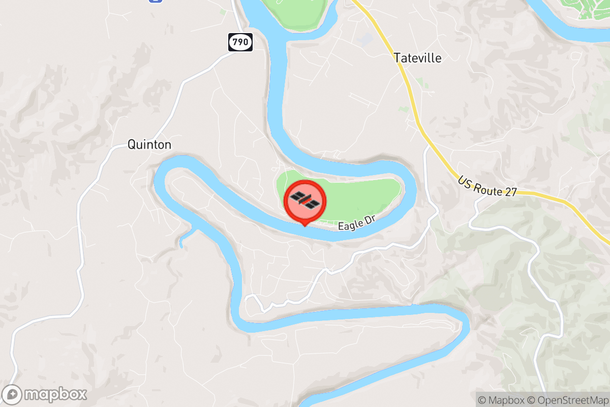 Static map screenshot of the place