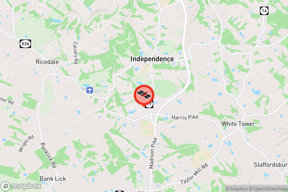 Static map screenshot of the place