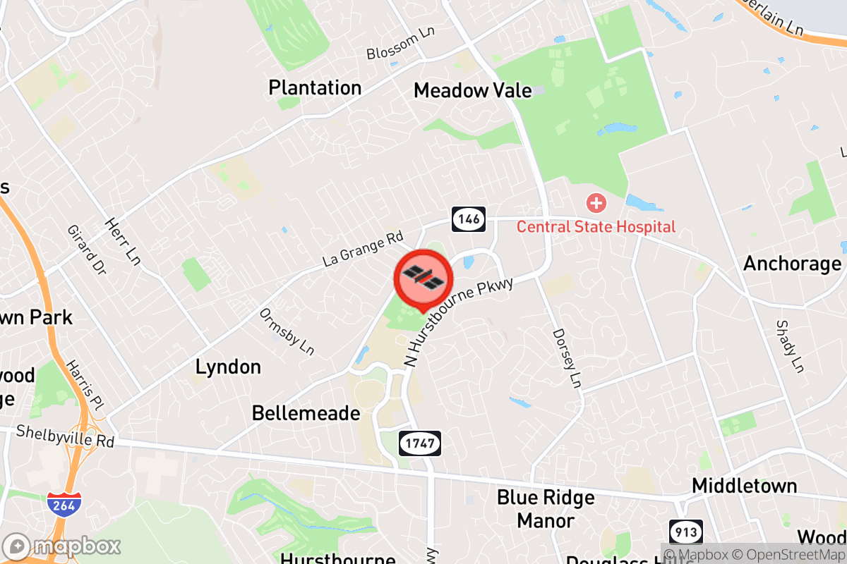 Static map screenshot of the place