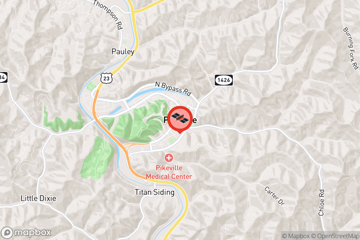 Static map screenshot of the place