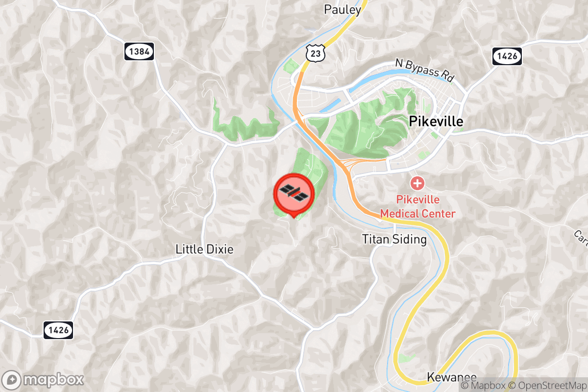 Static map screenshot of the place