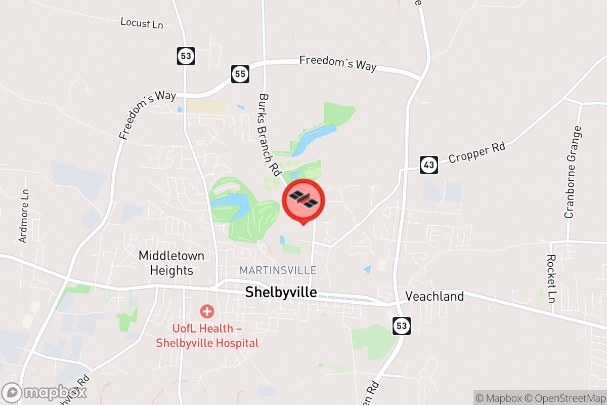 Static map screenshot of the place