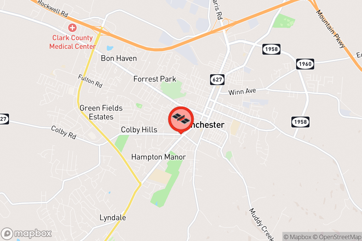 Static map screenshot of the place