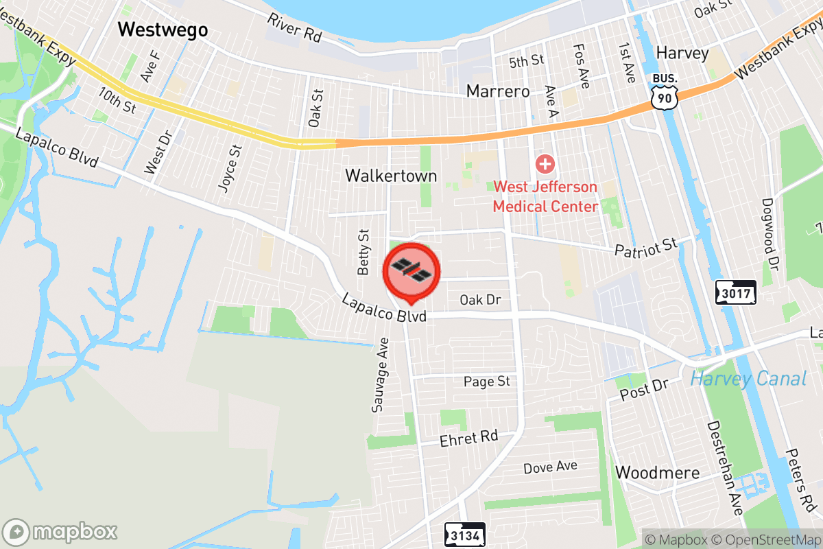 Static map screenshot of the place